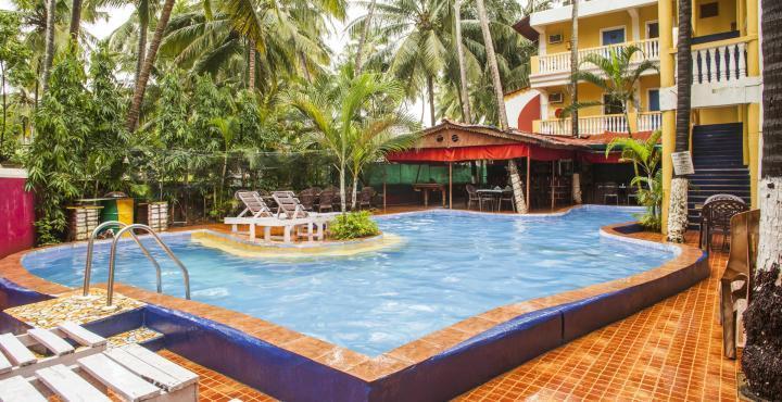 Castle House Calangute Hotel Bagian luar foto
